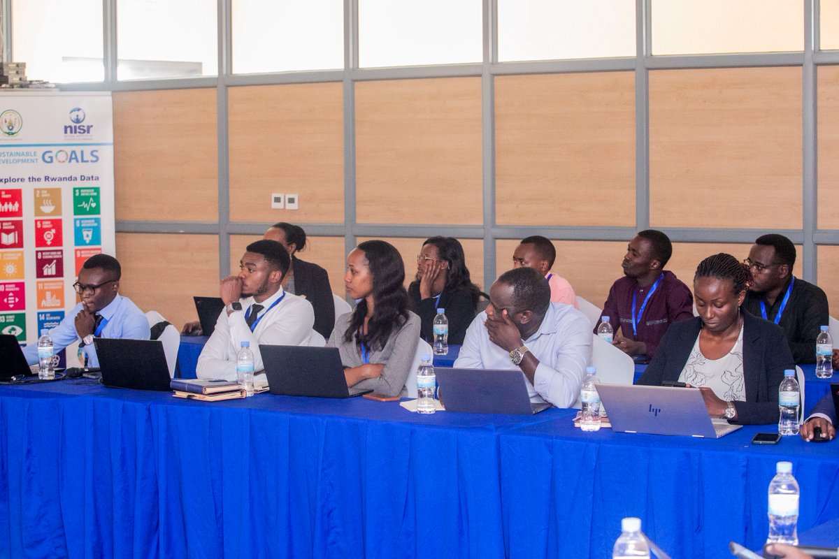 statisticsRW's tweet image. Today at NISR, Professional interns nearing the end of their one-year internship pitched innovative ideas to the Director General and senior management.
The session was an opportunity to showcase what they have learned and the innovative projects they are working on, with a…