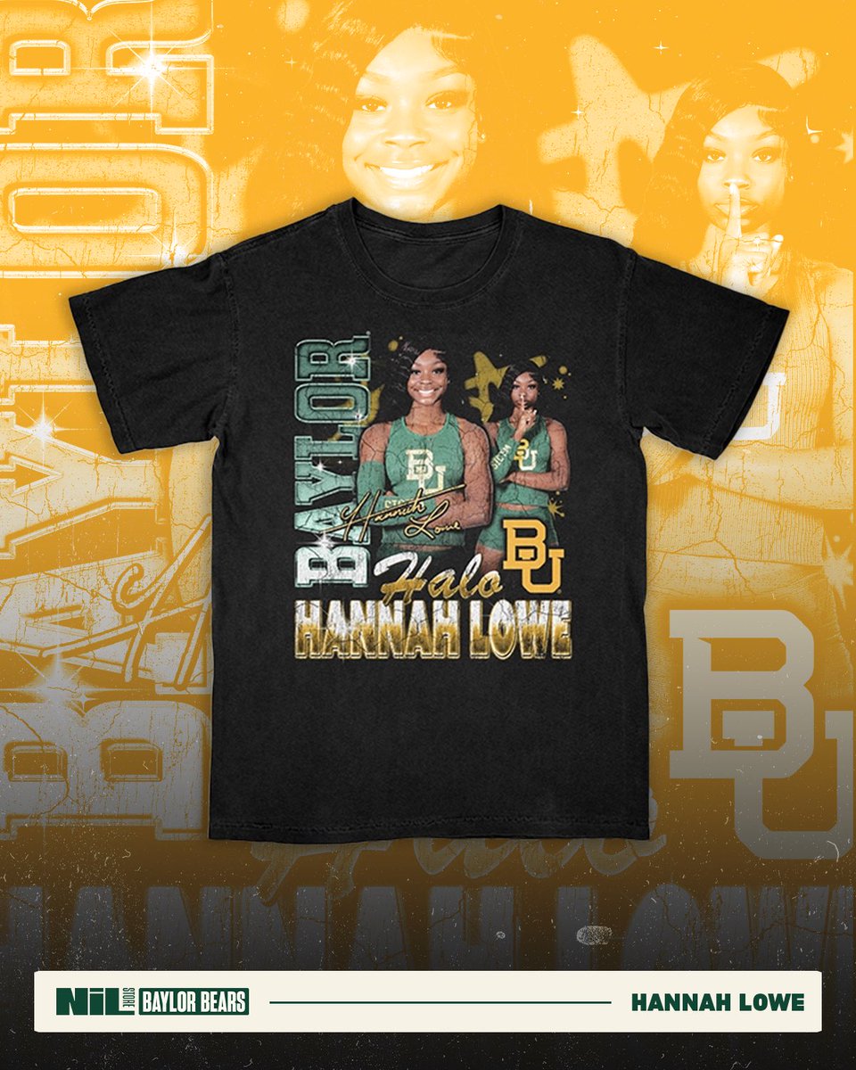 The Fresh Look 🐻 👀 
Hannah Lowe’s New Exclusive Merchandise Is Here!
nil.store/baylor/sports/…