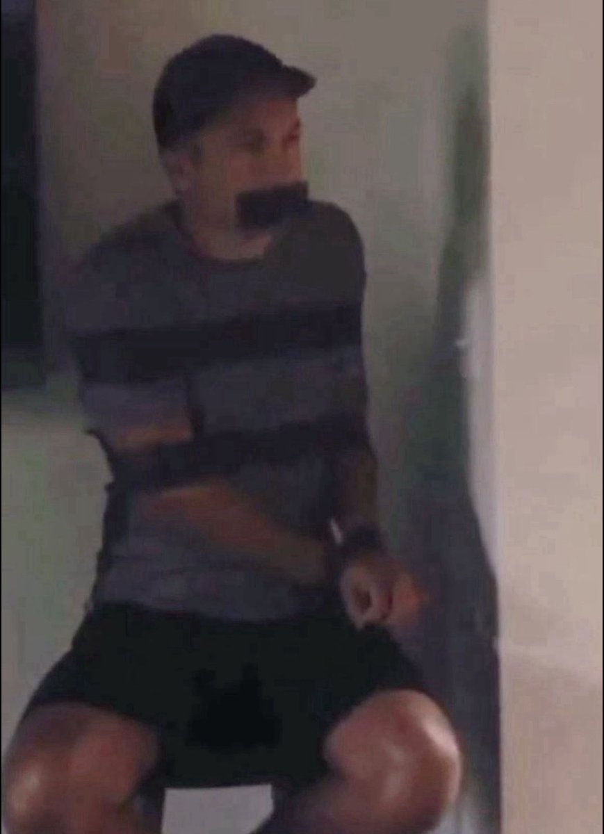 FAIRLYSCALED's tweet image. can someone please tell me where this is from i keep seeing him tied up and gagged on the tl