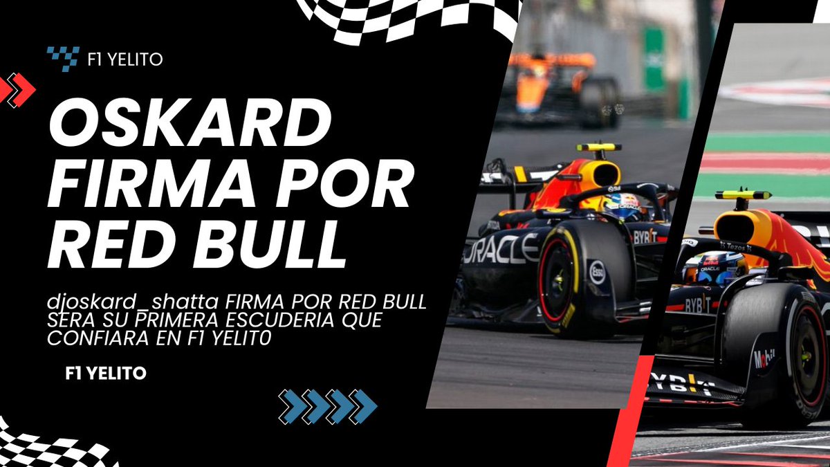 F1Yelito's tweet photo. 🎶 ¡DJ Oskard entra a la parrilla!
El nuevo piloto de RB promete talento dentro y fuera de la pista.
¿Logrará dejar huella en su debut?

#F1Yelito #DJOskard #RedBullRB #F1Debut https://t.co/q7lKSMs7MS