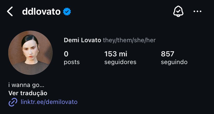 demilovatobr's tweet photo. 🚨 Demi Lovato alterou sua bio e sua foto de perfil no instagram https://t.co/Lj1am08FME