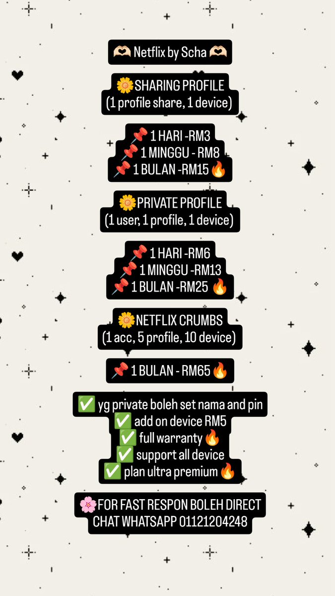 schakenobi's tweet photo. Tengah broke tapi masih nak tengok oppa Korea? Meh langgan Netflix dgn aku  RM25 je sebulan, takyah jual ginjal 😌🍿 Account padu, tak kena tendang, tak stress. Customer service 24/7* (kecuali time aku tengah tidur 🤭) Tengok je, jangan fikir. DM cepat sebelum aku naik harga 😏🎬 https://t.co/RqYAP2kmLl