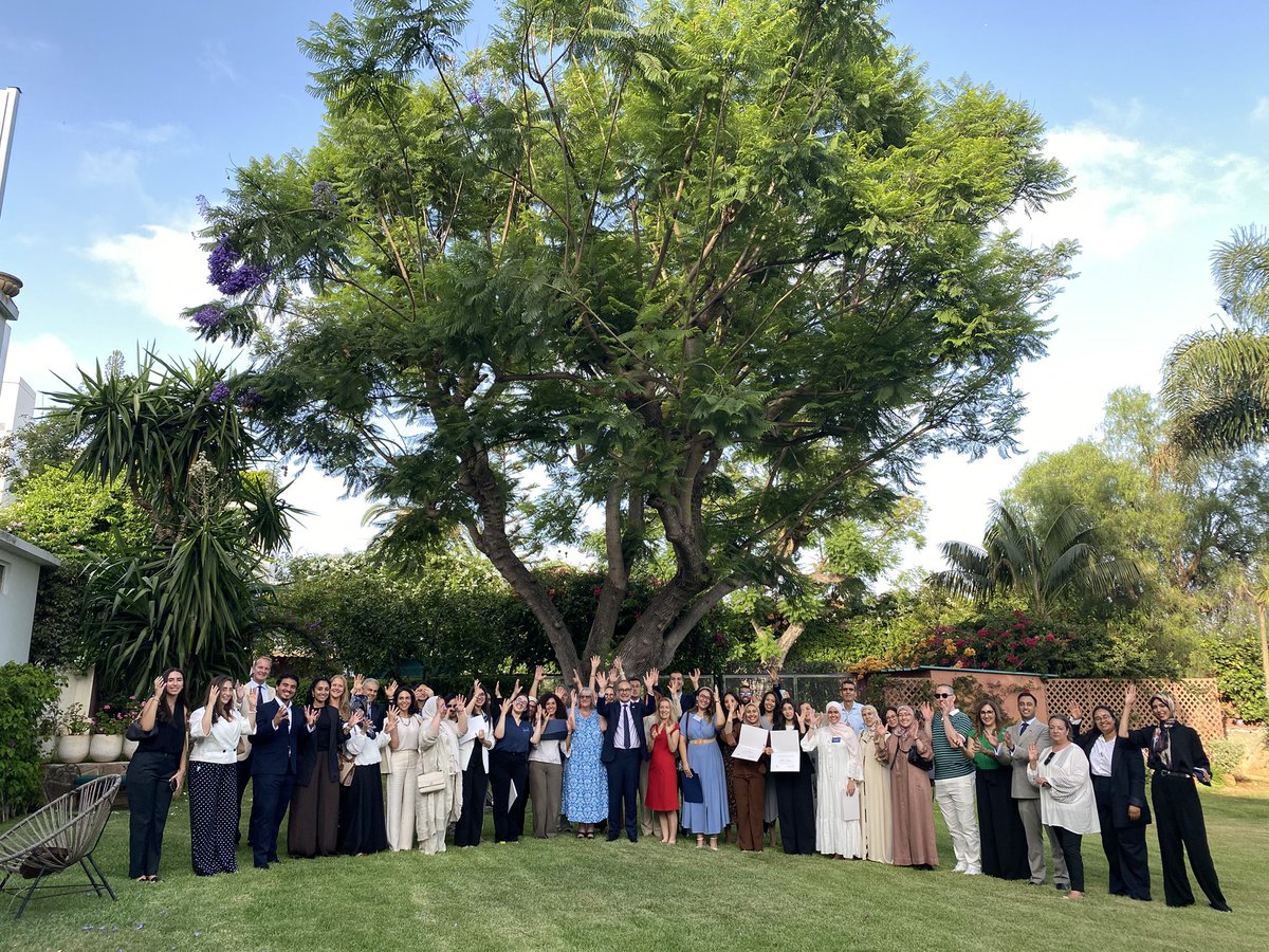 UKinMorocco's tweet image. And that’s a wrap on an inspiring day!

Our two Ambassadors for a Day, Hidaya and Rania, joined our top AFD finalists and leading diplomatic and political figures for an evening of networking and experience-sharing.

#IWD2025 #WomenInSport #AFD2025