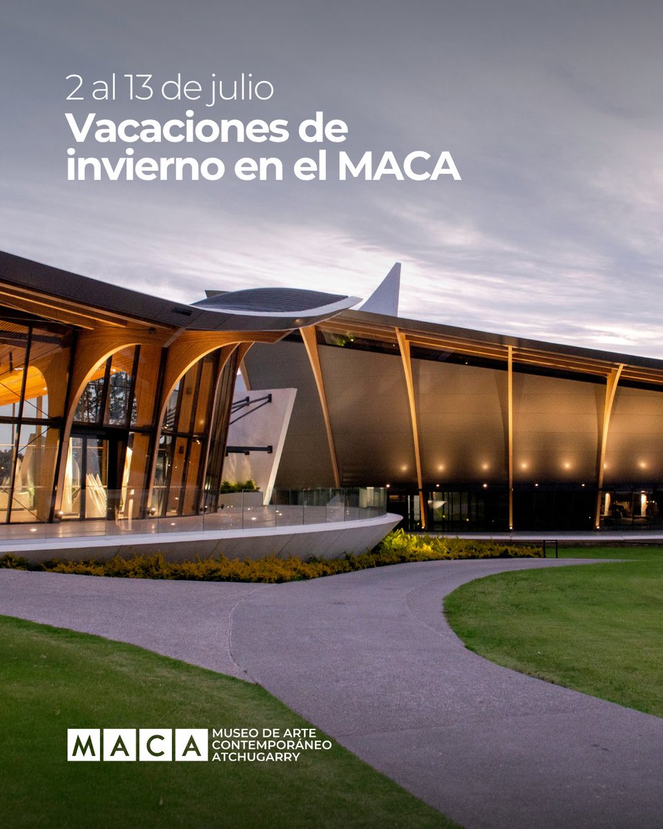 Punta del Este Sol (@puntadelestes) on Twitter photo ARTE en Punta del Este. Parte II:
🎨 Vacaciones de Julio en el MACA
Talleres, visitas y propuestas gratuitas para niñas, niños y toda la familia.
Más info en <a href="/fpatchugarry/">MACA Fundación Pablo Atchugarry</a> 👏 👏
#TeamInvierno en #PuntadelEste #Uruguay 🇺🇾 🌥️ 🌊🧣🧦☃️ ❄️ ARTE en Punta del Este. Parte II:
🎨 Vacaciones de Julio en el MACA
Talleres, visitas y propuestas gratuitas para niñas, niños y toda la familia.
Más info en <a href="/fpatchugarry/">MACA Fundación Pablo Atchugarry</a> 👏 👏
#TeamInvierno en #PuntadelEste #Uruguay 🇺🇾 🌥️ 🌊🧣🧦☃️ ❄️