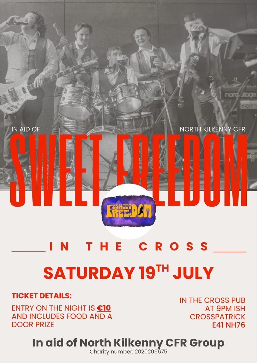 Looking for a night out? Here's the perfect answer. Great music, good food, lots of raffle prizes available and all proceeds going to a local charity!! What more could you ask for?!
Please support.