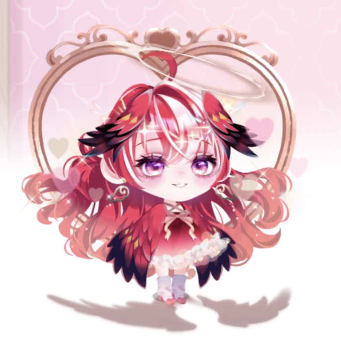 ポケコロはご存じなのですね着せ替え楽しいけどガチャ運ないとしんどいゲームです ついでに朱雀ちゃんも作ってみました╰(*'︶`*)╯←はよねろ しうちゃんが作るしょた白虎くん絶対可愛い確信