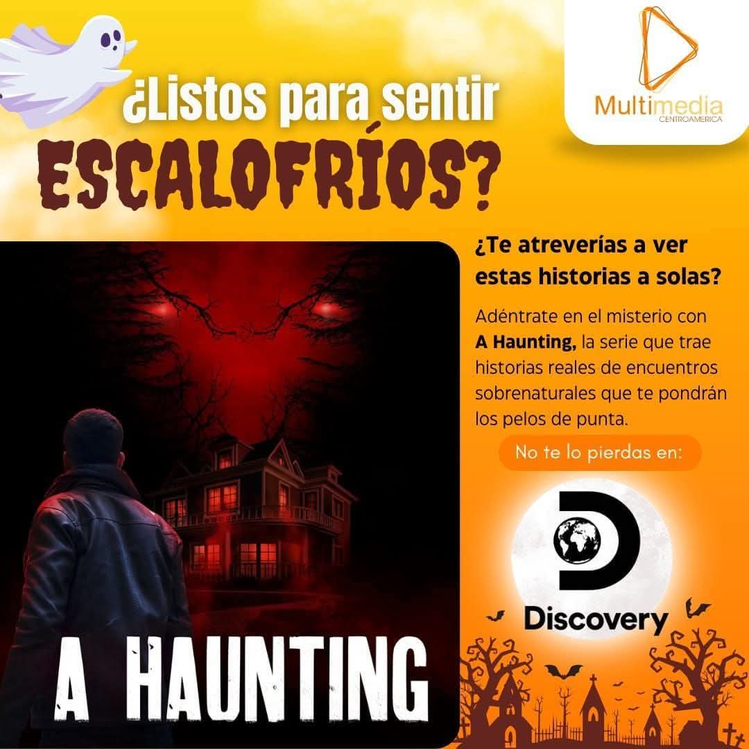 Multimedia65677's tweet photo. ¿Crees en lo paranormal o hasta no ver no creer? ¡Descúbrelo con A Haunting!
 #AHAUNTING #Discovery #Escalofríos https://t.co/Ci1Jxn3xNk