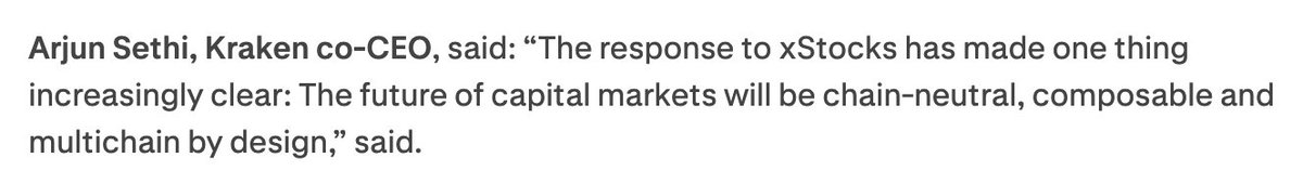 Nexera_Official's tweet photo. “The future of capital markets will be chain-neutral, composable and multichain by design,” – @arjunsethi, Kraken Co-CEO

That’s exactly the world Nexera is building for.
✅ Compliance-first tokenization
✅ Omnichain asset standards (ERC-7208)
✅ Modular infrastructure ready for institutions

Mainnet coming soon.
$NXRA
