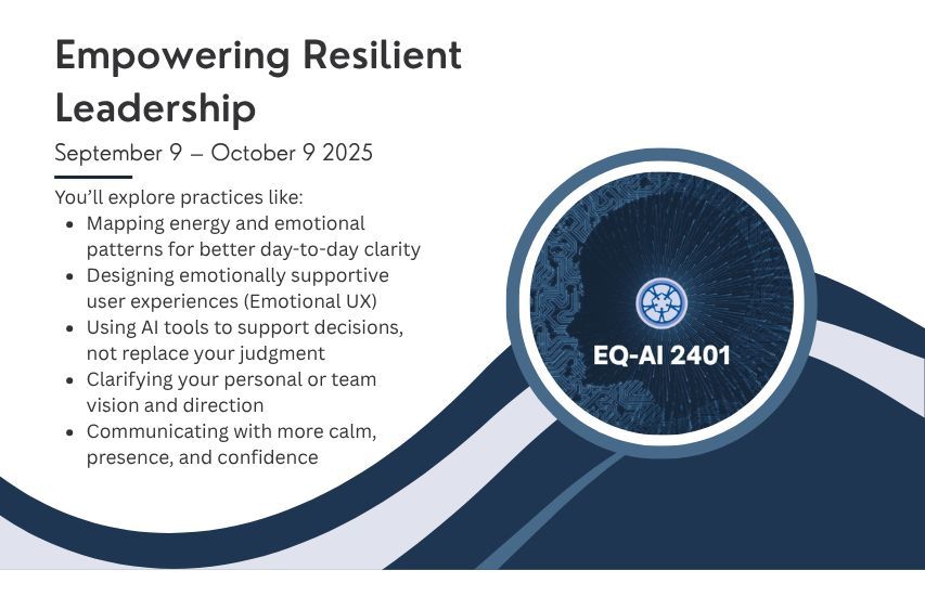 In EQ-AI 2401, theres no technical or mathematical background required — just a willingness to explore!

The course will be 100% virtual , with sessions : Tuesdays 10–11:30 AM and Thursdays 10–11 AM EST

To learn more and register, visit: necsi.edu/eq-ai-2401-emp…