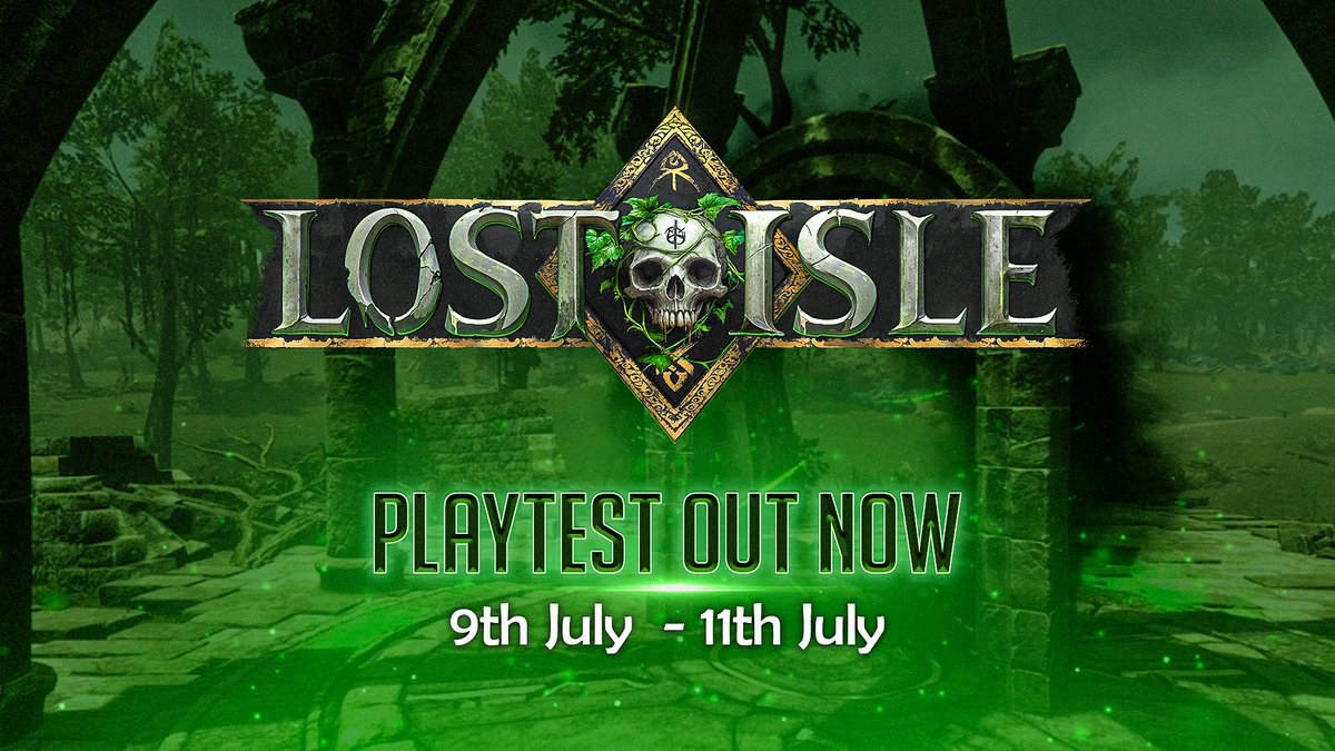 playlostisle's tweet photo. Our new Public Playtest IS NOW LIVE! 

Here's how you can join:

🏝️ Download the Lost Isle demo on Steam 
🏝️ Access doesn't require a key or password
🏝️ The playtest will be 48 hours long
🏝️ Join anytime and play for as long as you like https://t.co/4pEQbdrZDK