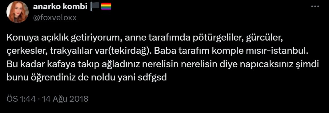 Türklerin topraklarını 72 millete açan etnik porno melezi.
