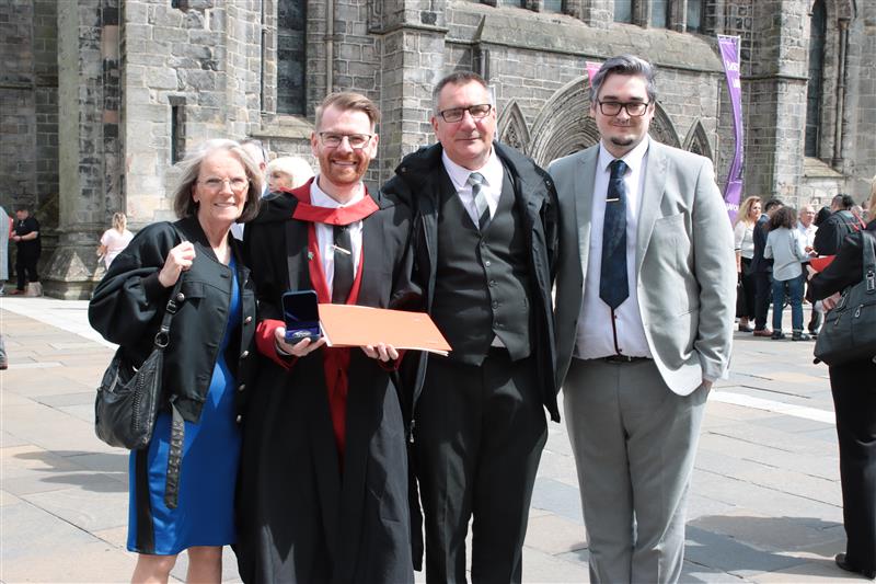 Brian Boyd once doubted university was for him, but now he's graduating with first-class honours in Business and Marketing! With UWS's support, he thrived, became a student ambassador, and earned the prestigious Court medal. 🥇

Read more: uws.ac.uk/news/uws-gradu…