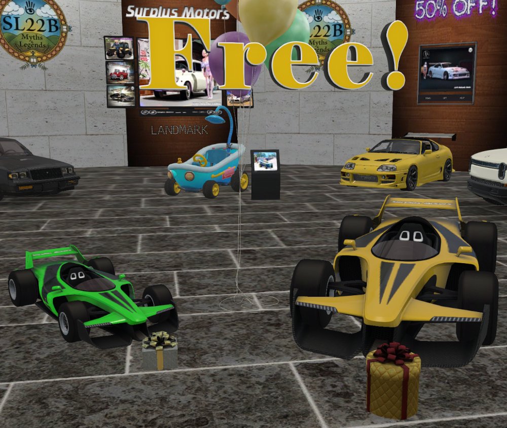 Milky_Little's tweet photo. [ めも ] SL22B Shop&amp;Hop Gift
車。人間サイズとDinkieサイズ
[SURPLUS MOTORS] Circo v7.0
[SURPLUS MOTORS] Circo Jr v7.0
#SLShopHop #SecondLife #VirtualWorld #Metaverse #VirtualShopping
https://t.co/ZCcT4cnBl1 https://t.co/lLwNYut5Xq