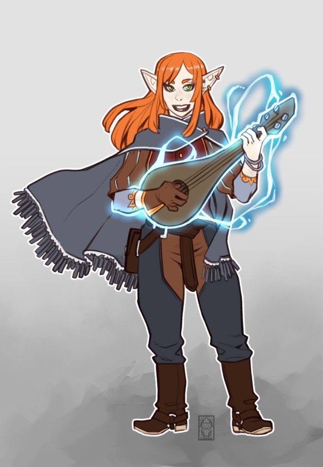 D&amp;D Party- Bard

#DnD #bard