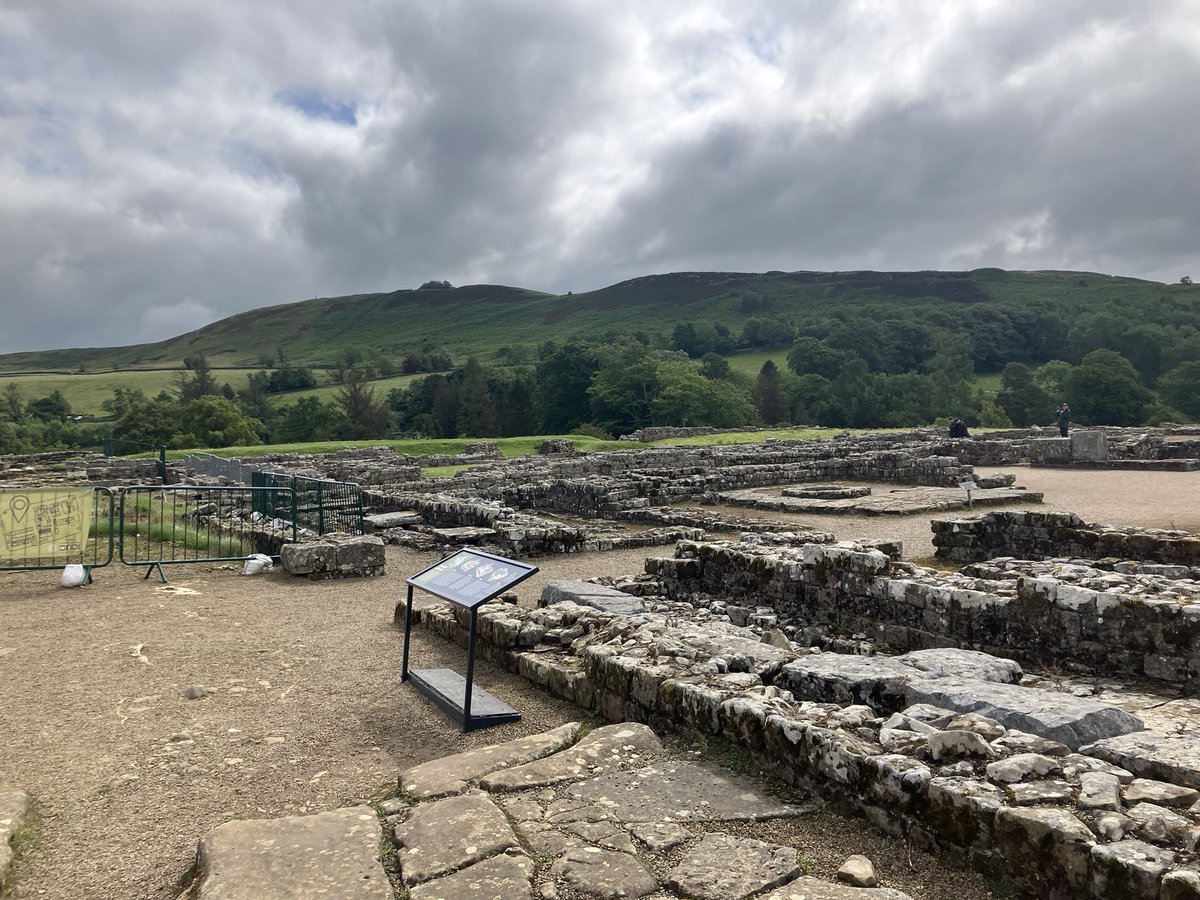 FramHistory's tweet photo. Ancient Romans with Year 9 today. Archeology at the incredible Vindolanda and a quick visit to the nearby Roman Army Museum. Right on the northern frontier of the Roman Empire, as the dominant European power struggled to contain the threat posed by the Celtic tribes! #vindolanda https://t.co/jjoz86k224
