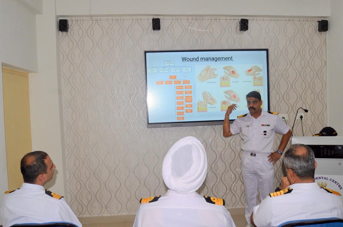 IN_WesternFleet's tweet image. #FleetDentalCentre of the #SwordArm conducted a hands-on suturing workshop for the paramedical staff of the #WesternFleet. #HandsOn training on basic techniques of #HealthCare #SuturingSkills enhancing #Readiness for comprehensive patient care
@indiannavy
@IN_WNC
@DefPROMumbai