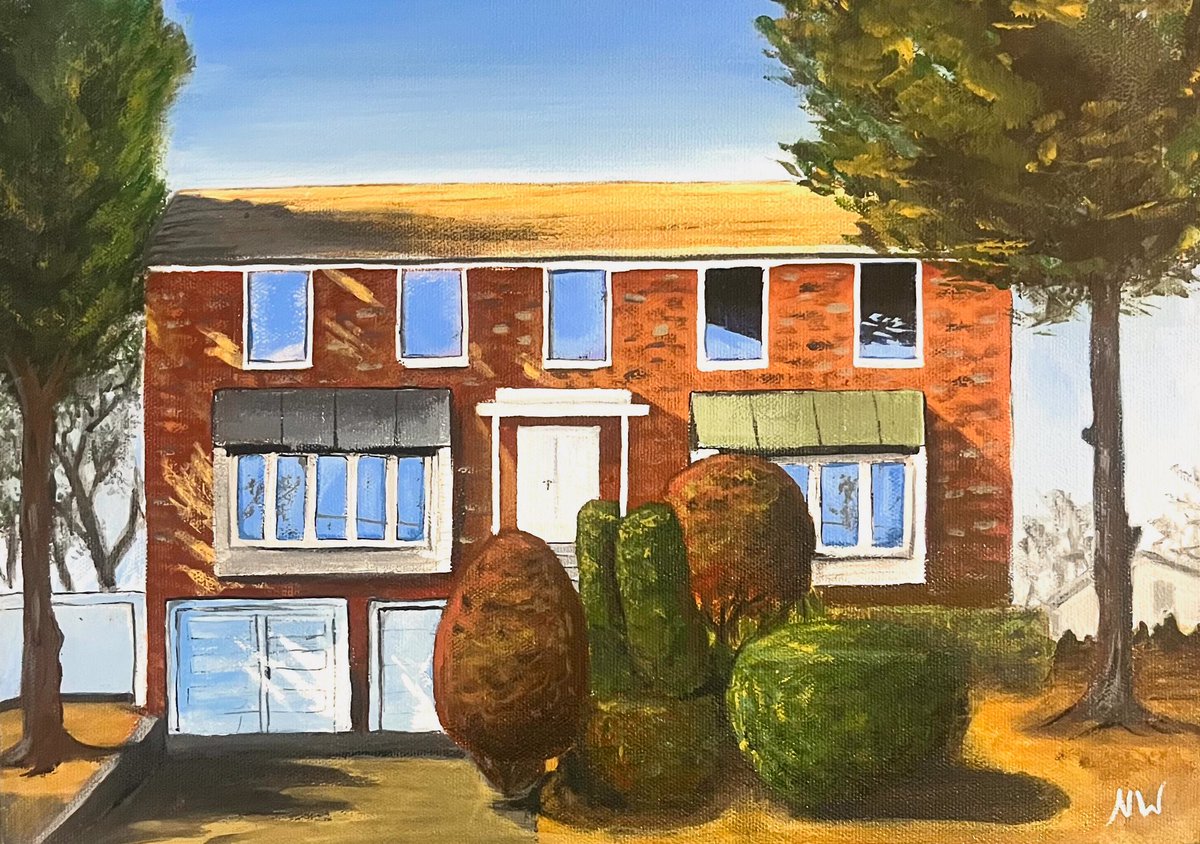 NostalgiaWork's tweet image. I painted the New York Faze House @FaZeAdapt @FaZeRug @FaZe_Rain @Banks @FaZeApex @FaZeClan #faze