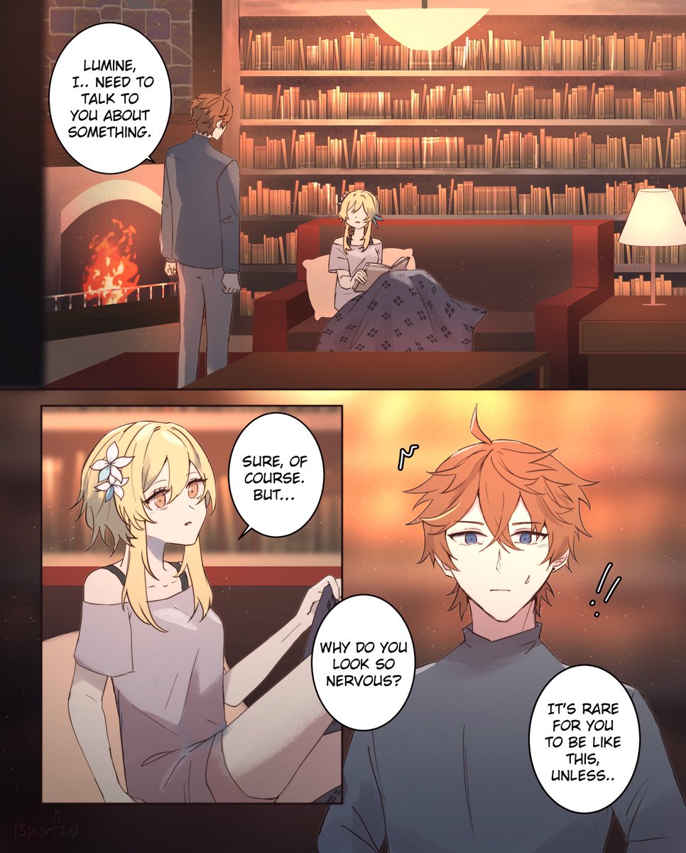 isnafw's tweet photo. My second piece for the Chilumi Wedding zine but this time a comic! Happy wedding everyone 💞 

[L->R]
(1/2)
#chilumi #タル蛍 https://t.co/eWItiR9x4b