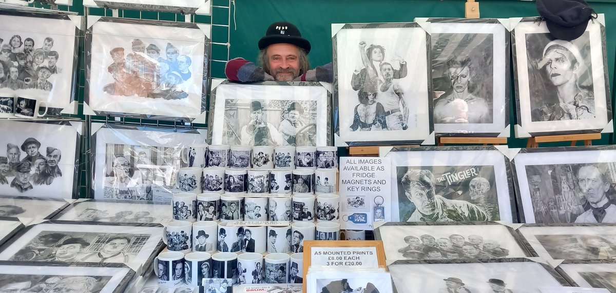 stevelilart's tweet image. My mugshot made the cut! stevelilart.co.uk
Edgbaston Artisan Market on Saturday 10 - 3pm. The weather's going to be cracking - come and enjoy a mooch and then a cold beer! With nearly 80 stalls they'll be something for everyone. Everything sold is hand made locally