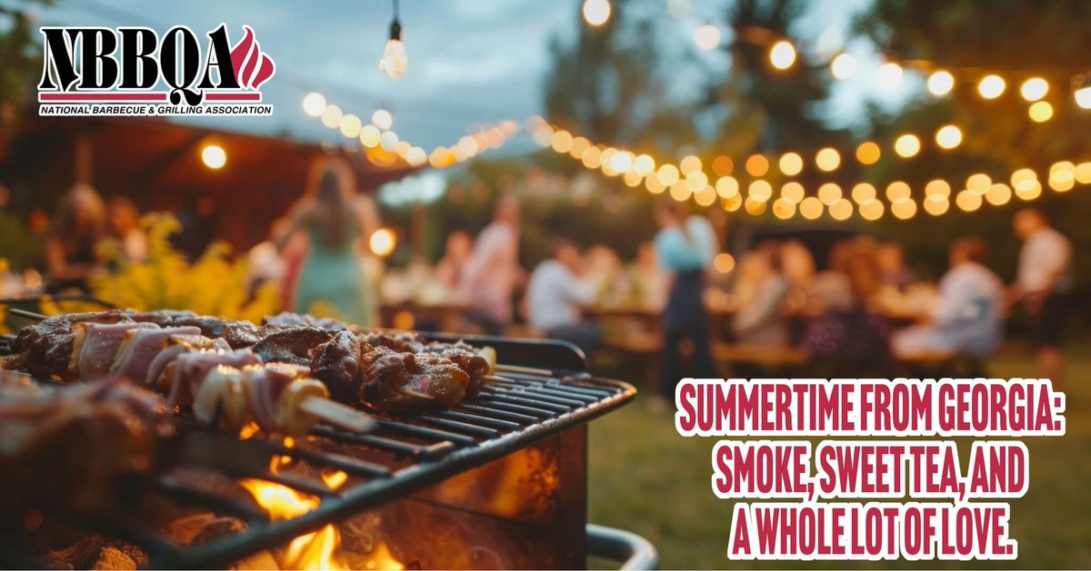 Down here, BBQ is more than food—it’s family, backyards, and flavors that turn into traditions. 🔥
#NBBQA #SouthernBBQLife #FromTheHeartOfGeorgia #nowthatssmokin #nowthatsgrillin #KellYeah