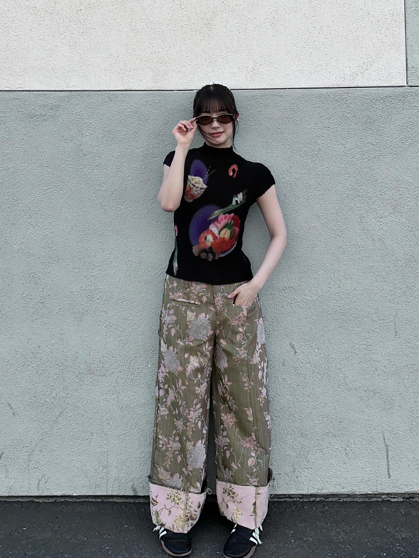 igi INSIDE OUT JACQUARD PANTS musubore