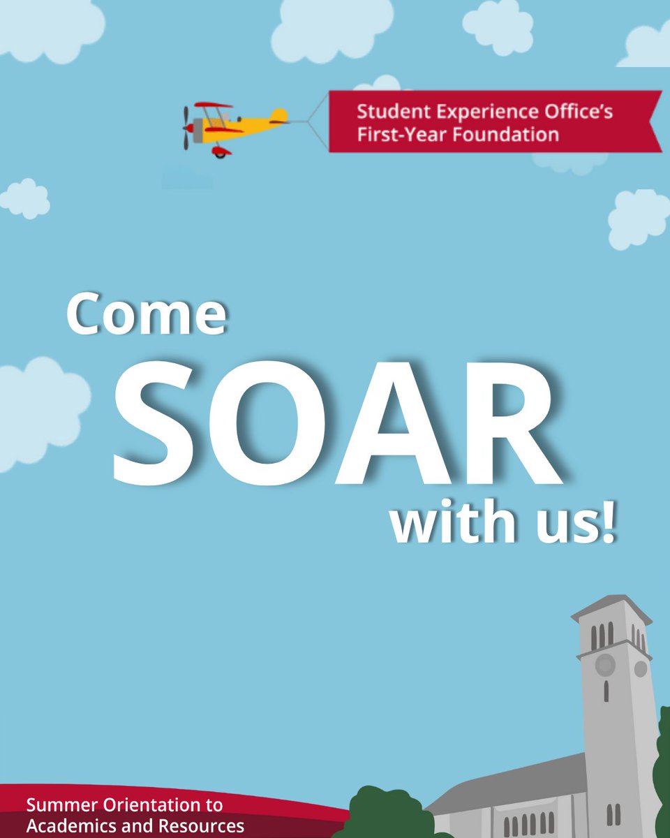 QUartsci's tweet photo. Hey incoming first-years—SOAR is taking off! ✈️✨ Kickstart your university adventure with our online summer orientation program, made just for you and your supporters. Ready for takeoff? Visit https://t.co/Rp4sn0uG82 to learn more! #QueensU #QueensSEO #QueensSOAR https://t.co/XUriGsJqJ7