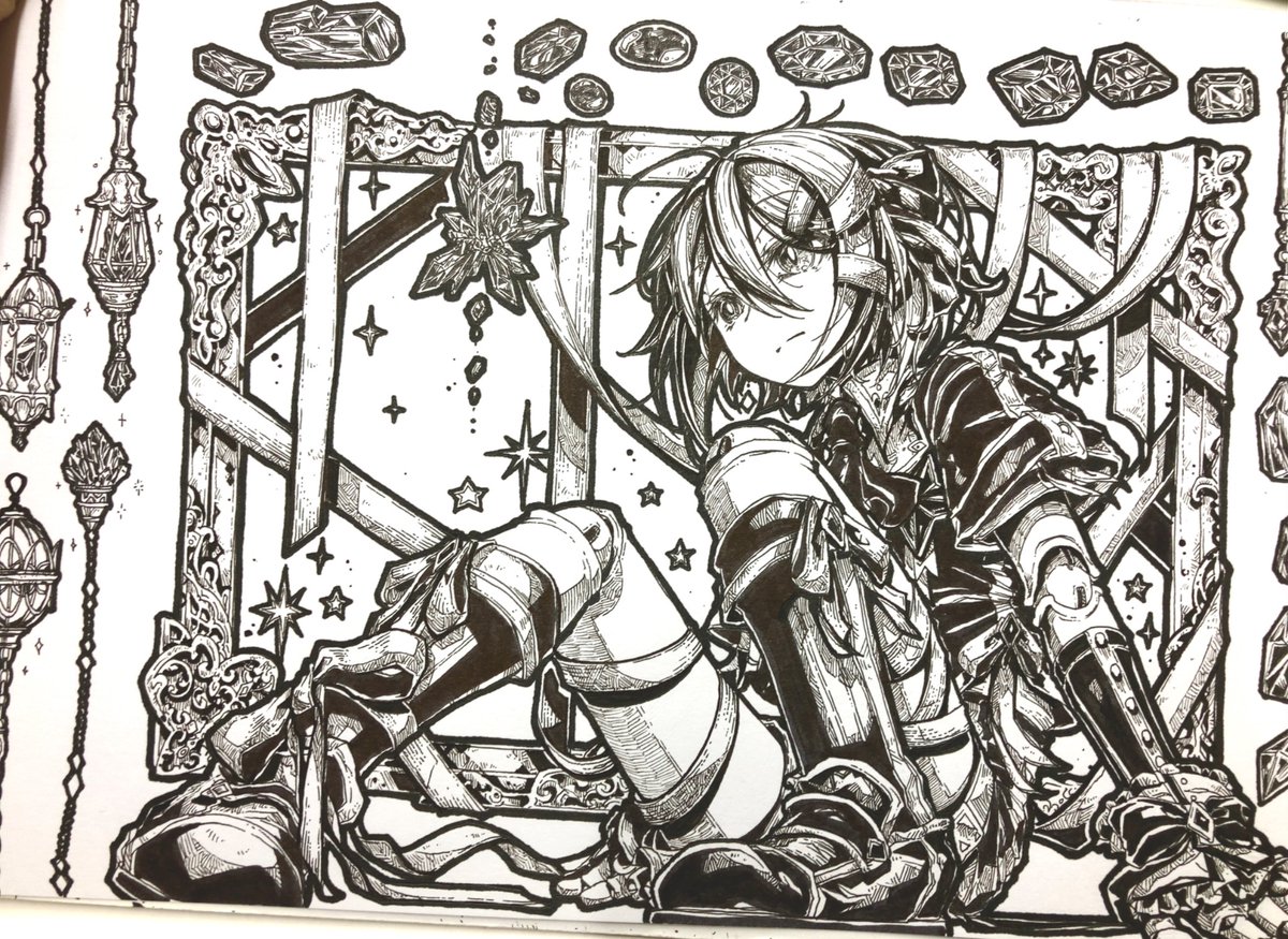 itigoore063's tweet image. カラーイラスト少なめでした
#2025年自分が選ぶ今年上半期の4枚