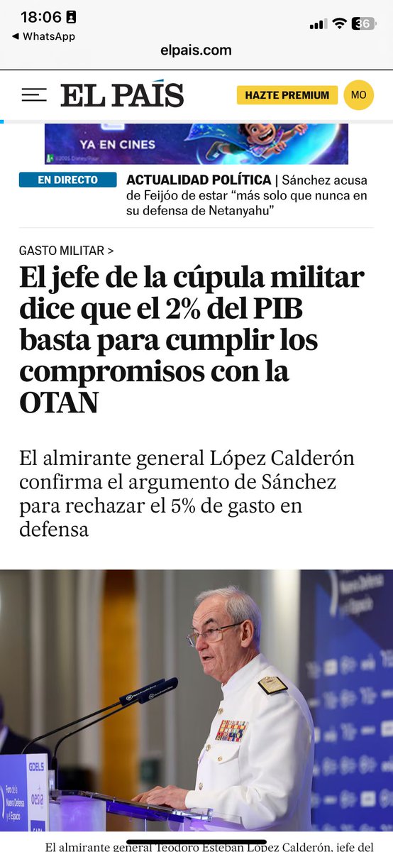 neuscaballer's tweet photo. #GastoDefensa #OTAN
#plenoextraordinario
Lo que dice Feijóo y lo que dice Defensa 👇 https://t.co/L1WtCCpjgO