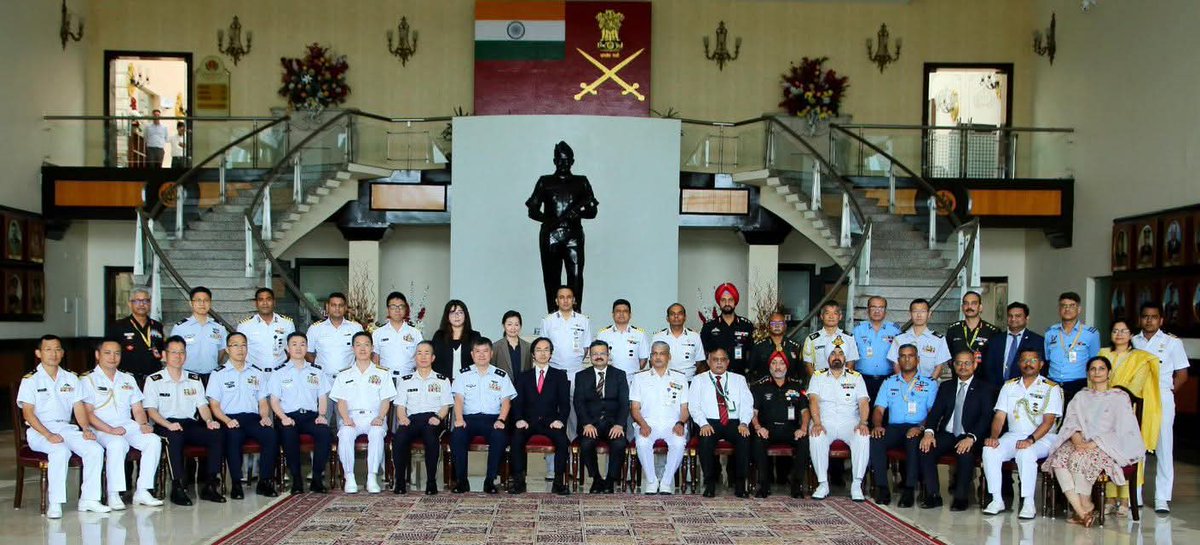 🇮🇳🤝🇯🇵 India-Japan Defence Cooperation | 

A bilateral meeting co-chaired by Joint Secretary Sh Amitabh Prasad &amp; DG, MoD Mr Arima Takanori was held to accelerate outcomes of the May 2025 Ministerial Dialogue. Key discussions focused on expanding and deepening defence ties. #India