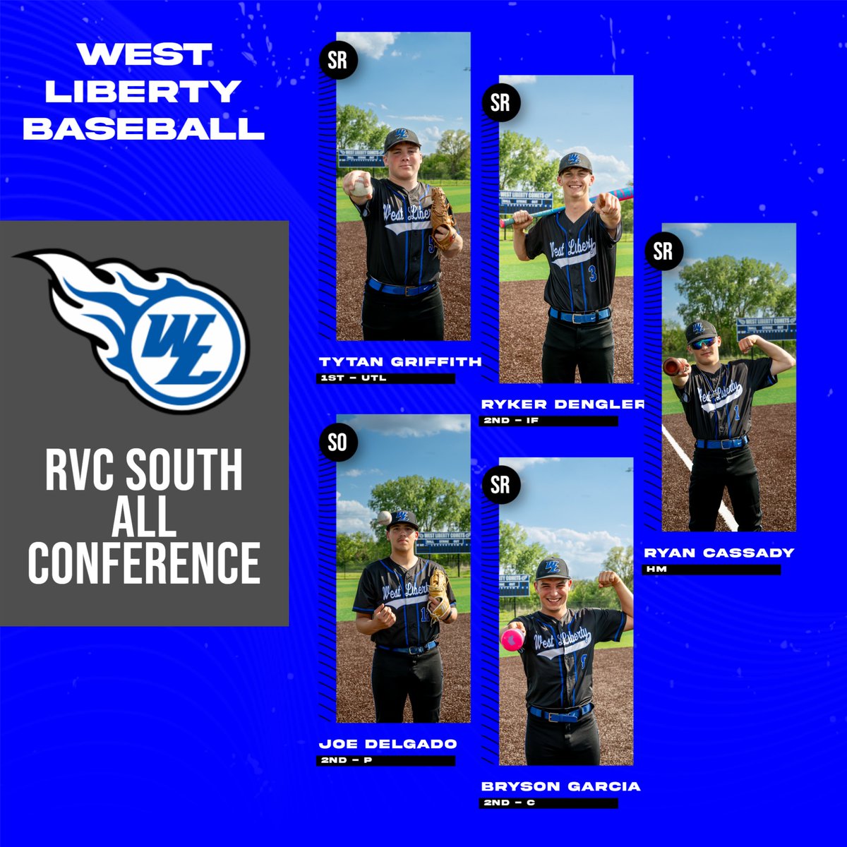 Congratulations to our All Conference baseball players!
<a href="/WestLibAthletic/">West Lib Athletics</a>
<a href="/WestLibBaseball/">West Liberty Baseball</a>
<a href="/TAWulfie33/">Troy Wulf</a>