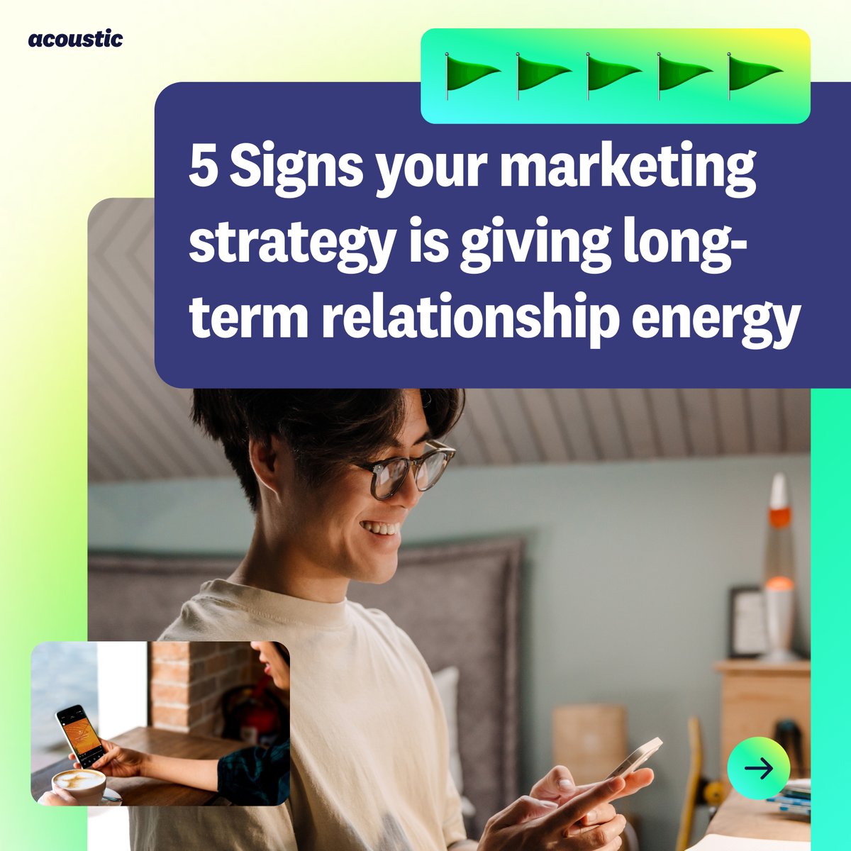 💌 Great customer relationships aren’t built on one send.

They’re built on consistency, empathy, and meeting people where they are.

Discover the green (or red!) flags in your lifecycle #marketing strategy in our new ebook 👇

go.acoustic.com/l/959062/2025-…