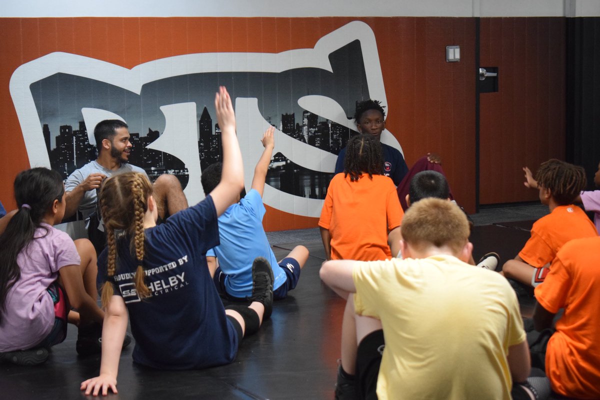 Oumar Tounkara, who just graduated high school, served as the guest clinician for Day 2 of #BeatTheStreets K-8 Top of the Podium Camp.

Oumar, who will be a freshman this fall at <a href="/DrexelWrestling/">DREXEL WRESTLING</a>, taught #wrestling technique and shared how the sport and BTS has impacted his life.