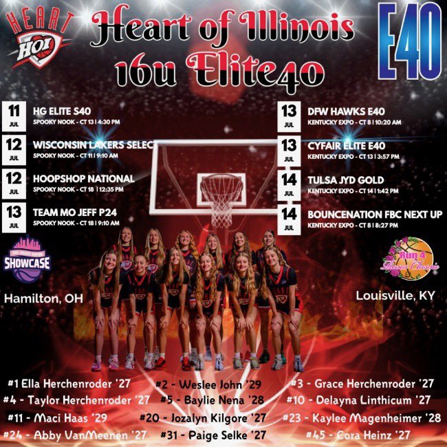 WesleeJ2's tweet image. My schedules for Ohio and Kentucky!