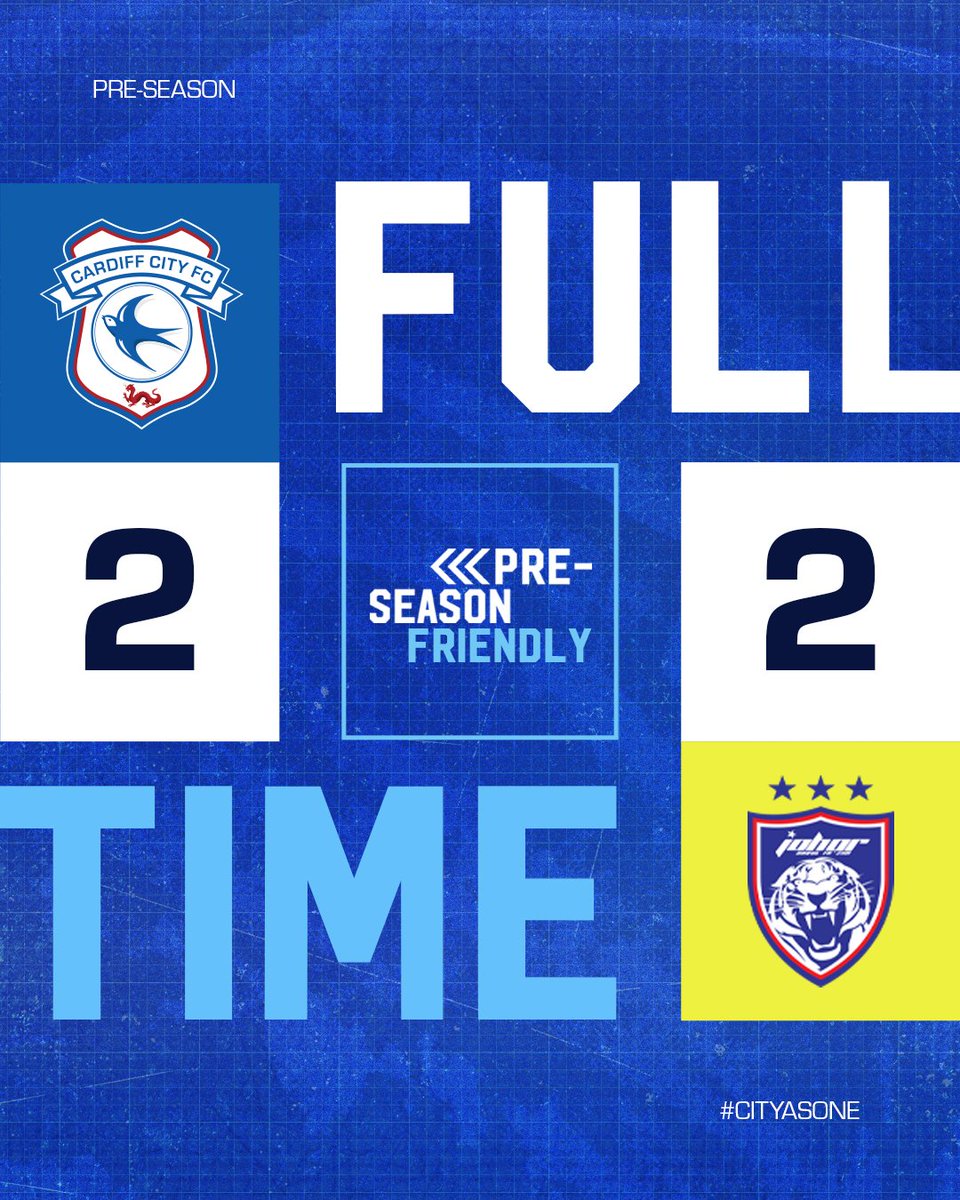 A productive workout ends level at the Pinatar Arena. 

Thank you and best of luck for the upcoming campaign, <a href="/OfficialJohor/">JOHORSouthernTigers</a> 🤝

#CityAsOne