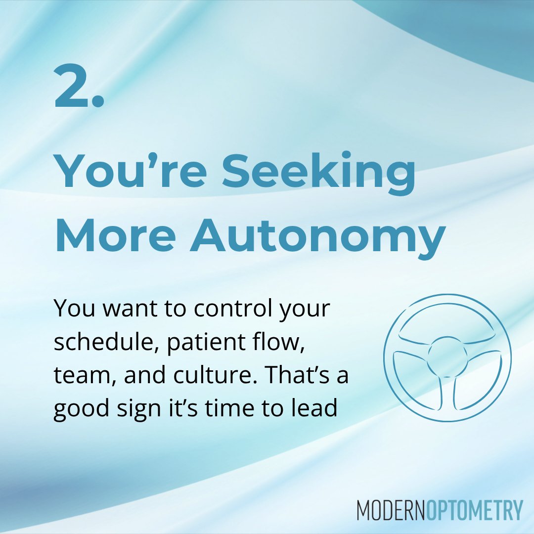 ModOptometry's tweet image. Ready to start your own practice? Check these signs from Rebecca Miller, OD! Full list: ow.ly/xars50WnfO6 #OptometryLife #PrivatePracticeJourney #ModernOptometry #EyeCareProfessionals #PracticeOwnership #OptometristTips