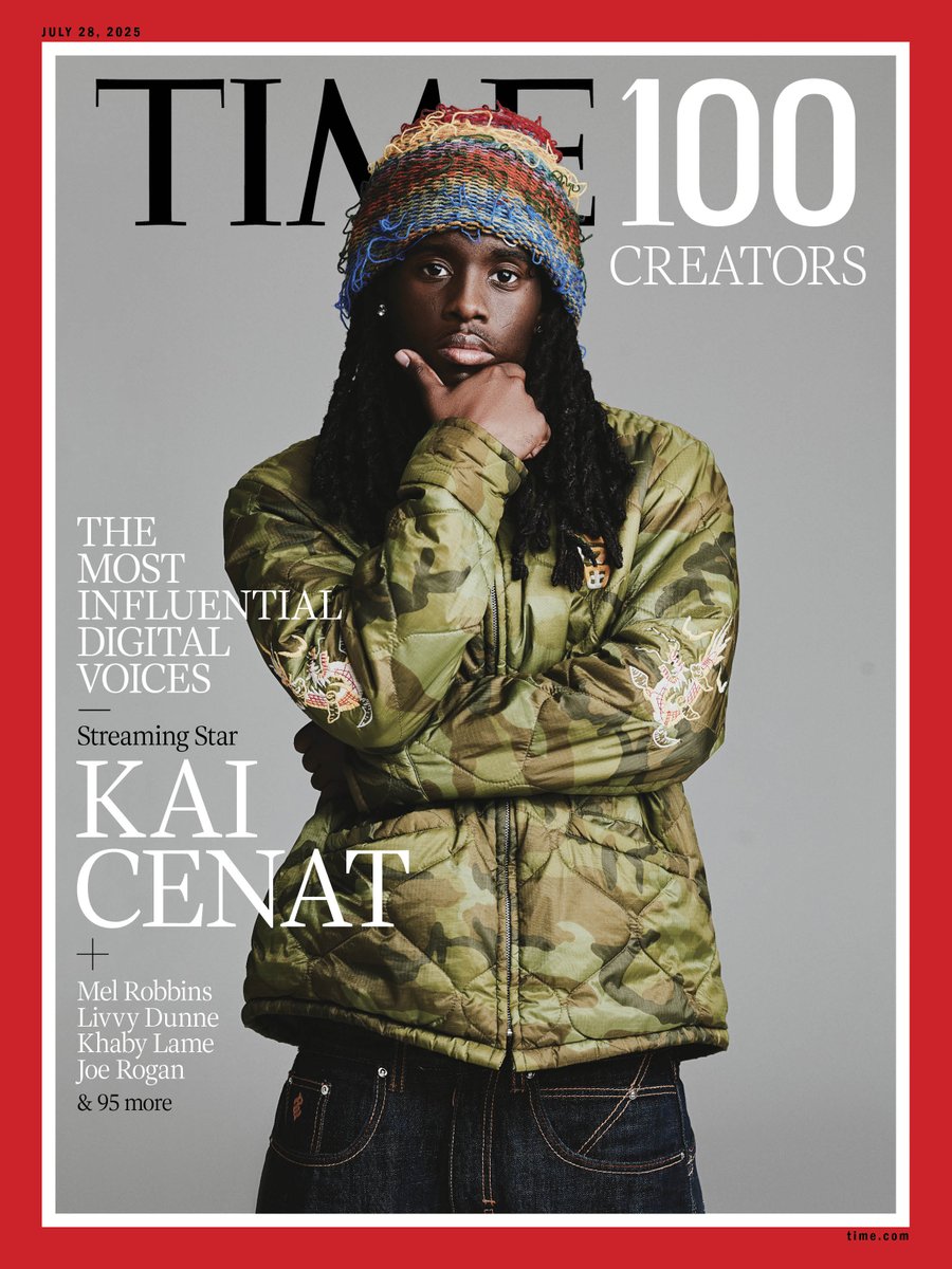 Today, <a href="/TIME/">TIME</a> reveals the inaugural TIME100 Creators, a list recognizing 100 of the most influential digital voices. This group reaches billions across their online platforms, from TikTok to Twitch. Explore the full list here: time.com/collections/ti…

It's a proud moment for TIME