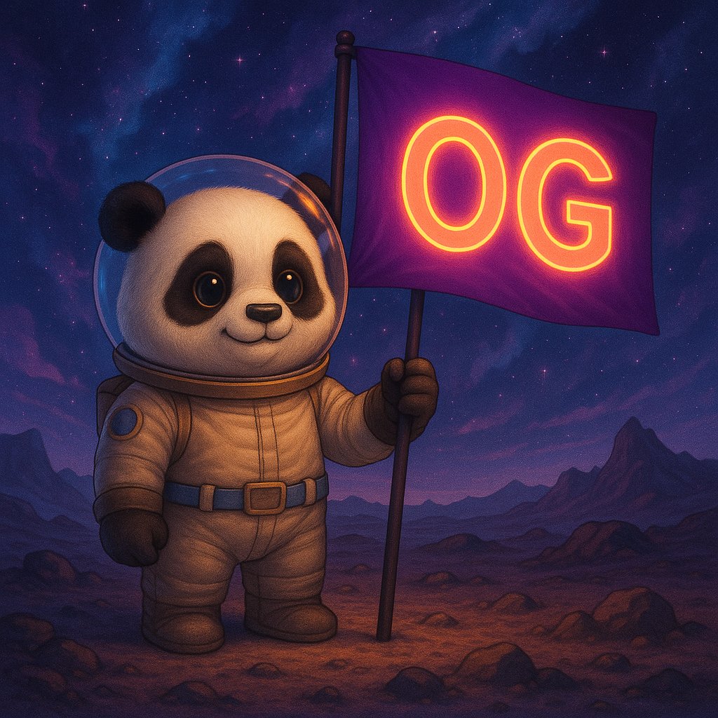 SayanIntel's tweet photo. 🚀🐼 One small step for panda,
one giant leap for the OG verse.
We’re not just building tech —
we’re claiming entire dimensions.
This is OG Labs.
Cosmic code. Galactic vibes. Zero gravity excuses.
@0G_labs #OGPanda #InterstellarInnovation #AIverse #NextGenBuilders https://t.co/YFj8MsaMl6
