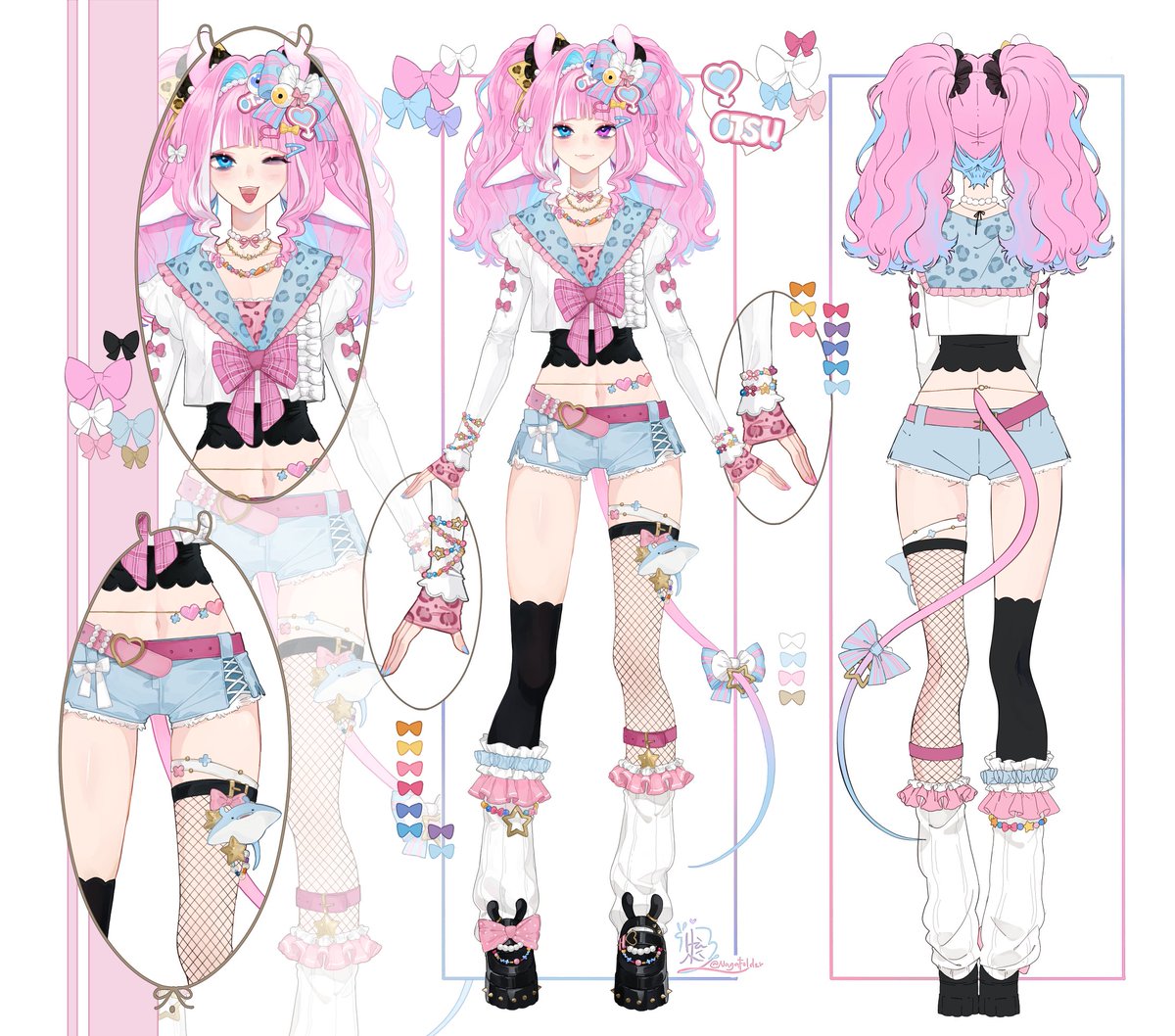 necronival's tweet image. ever seen a gyaru manta ray? 🎀🫧