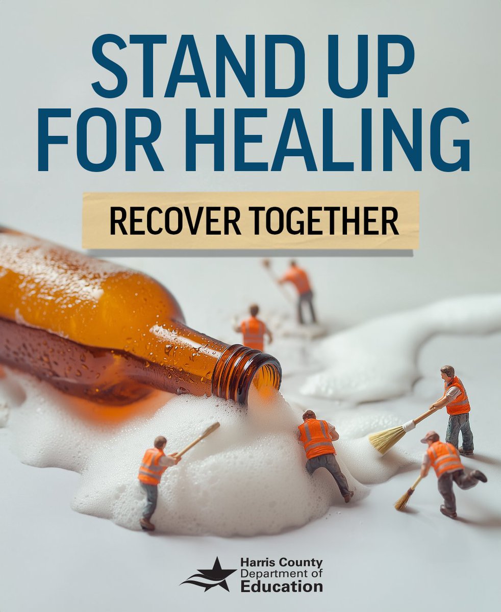 HCDEtx's tweet photo. No teen should face addiction alone! With the right tools, community and support, recovery is possible—and powerful. Find resources at https://t.co/K1DvYc71nN. #RecoverTogether #EndTeenAddiction #HCDEHope https://t.co/IW9FTNKB4X