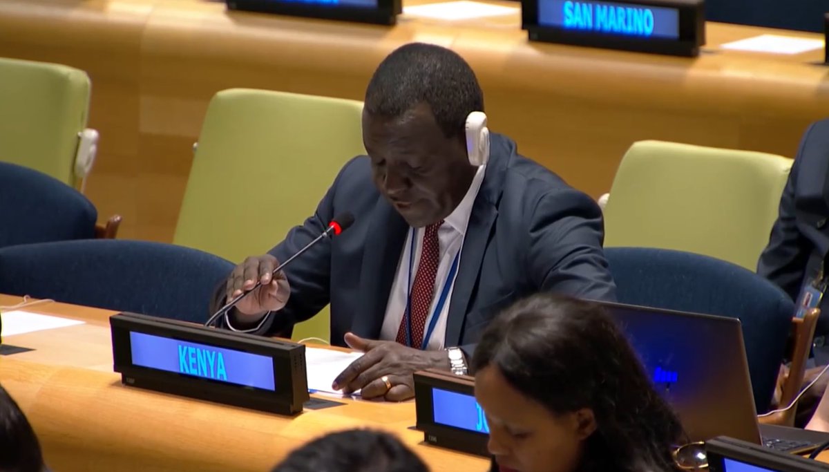 I was honoured to lead the Kenyan delegation at the Special Session of the Assembly of States Parties to the Rome Statute in New York, USA.

The session takes place at a critical juncture when international law and the global governance architecture face immense pressure from
