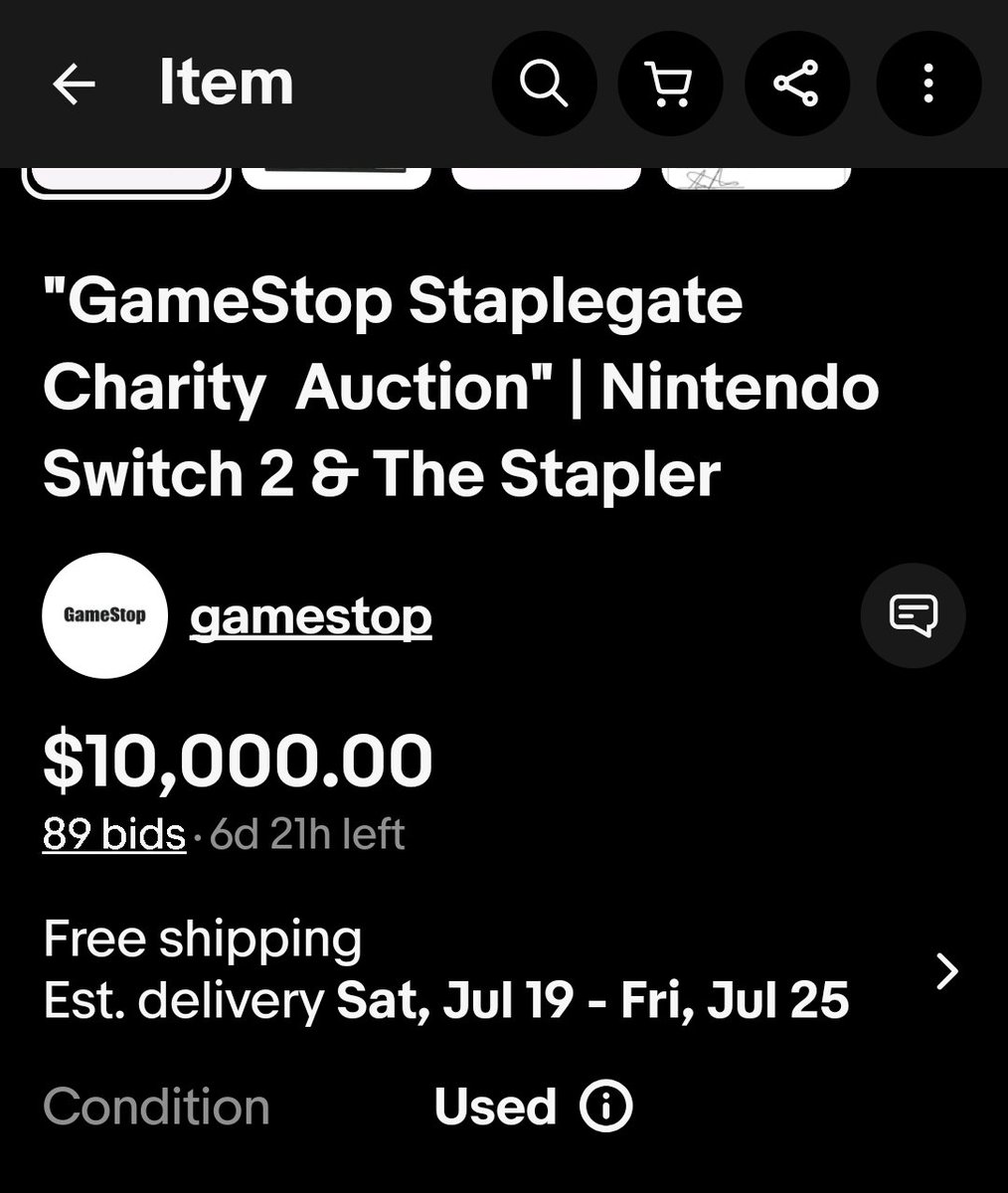 TiffanyEngr's tweet image. @gamestop killing it on #Staplegate.