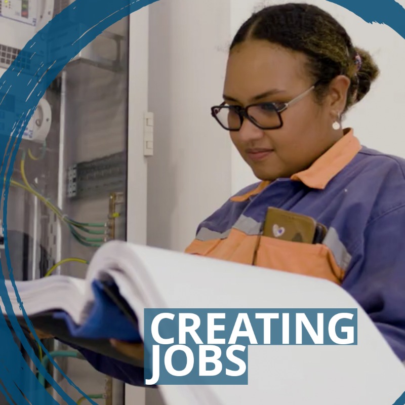 WorldBankGroup's tweet photo. Over the next decade, 1.2B young people will reach working age, but only 420M jobs are expected. This leaves hundreds of millions without a clear path to employment, impacting global development. 

Learn how the World Bank Group is addressing this with a three-part approach.