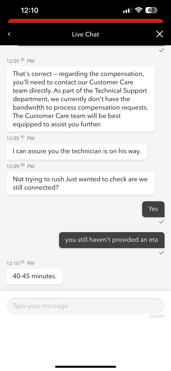 that_CSol's tweet photo. @RogersHelps @Rogers Really making it difficult to remain a customer🤬
#StillWaiting
#CustomerServiceFail #customersupportfail https://t.co/uLb4kTgrJt