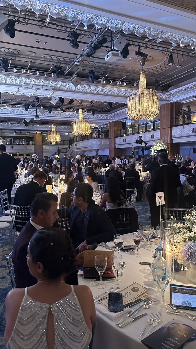 Last night at <a href="/YUVSTRONG12/">Yuvraj Singh</a> charity dinner in London was truly special. Legends like Sachin, Brian Lara, Chris Gayle, &amp; Virat Kohli lit up the room — &amp; all for a great cause. Heartwarming to support Yuvi’s mission and reconnect with so many familiar faces. A warrior -  <a href="/YOUWECAN/">YouWeCan</a>