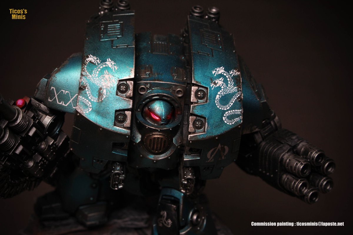 TicosMinis's tweet image. Enjoy a second war walker for the Alpha Legion army.
After the contemptor dreadnought, here comes my favorite... The dreadnought leviathan !
-lvl 2 Commission-
#warhammer #warhammercommunity #paintingwarhammer #30K #horusheresy #paintinghorusheresy #alphalegion #warhammerworld