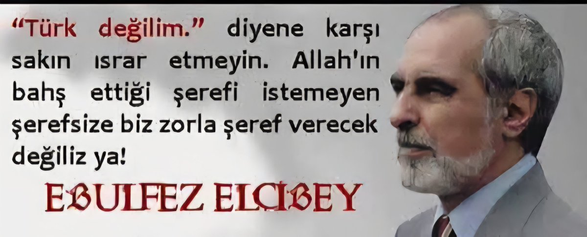 Türkiyeli değil,TÜRK Yönetmeniz.
Ne Mutlu Türküm Diyene...
#türk
#Türkiye 
#TürkiyeliDeğilTürküz