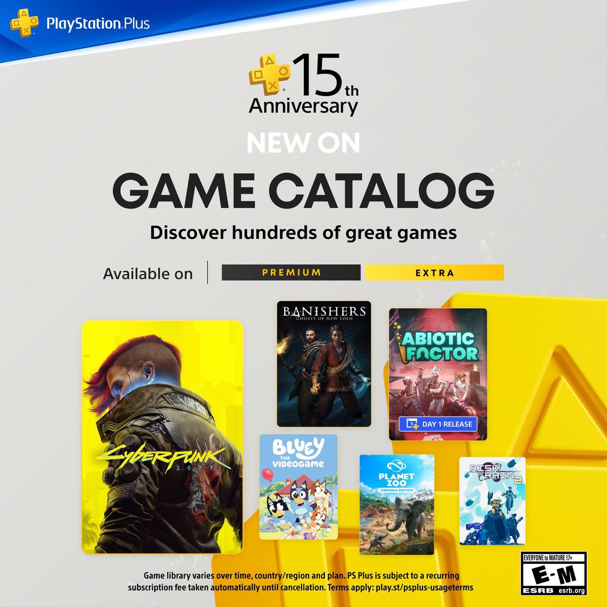 🚨: رسمياً 

العاب PlayStation Plus للفئة الإضافية لشهر يوليو. ✅