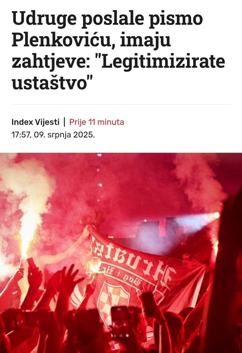 HFranjetic's tweet image. Ljevičari moraju shvatiti da je koncert bio manevar kojime su stjerani u kut. NVO od subote više ne predstavljaju ništa. Centri moći su se izmijenili, igra se mijenja i s lijevim glupostima je kraj. Oni su istjerani iz rupa na vjetrometinu gdje će se gasiti malo po malo.