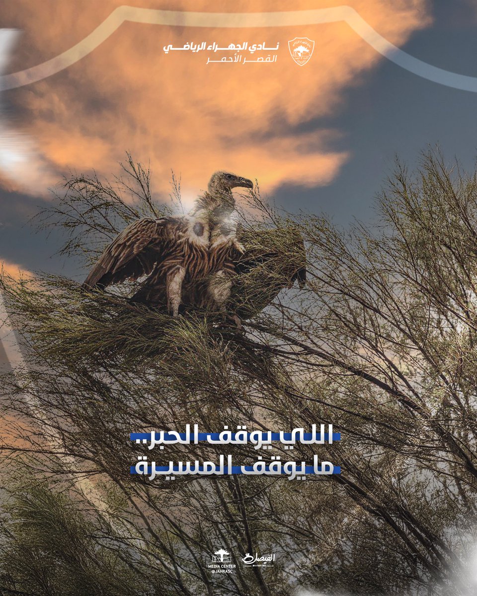 🦅 💙

الـي يوقـف الحـبـر ..
مــا يوقـف المـسيرة

#نادي_الجهراء