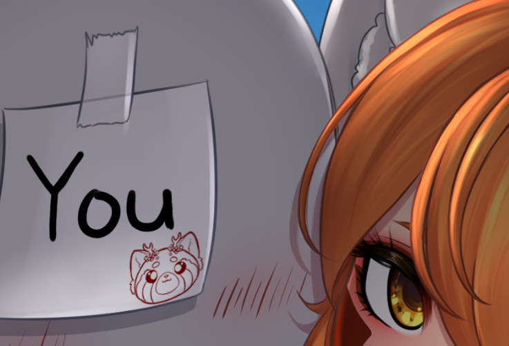 Good Wednesday everyone! Another lil sneak peak of what I've been working on!! I miss you guys tons but I hope this is all worth it!

#vtuber #redebut #redpanda